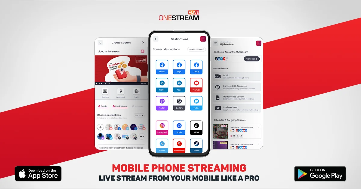 Mobile phone Streaming