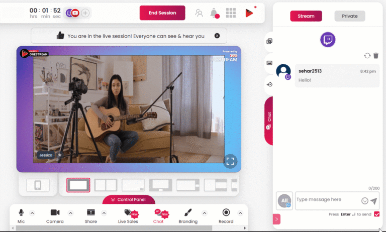 Stream Cross-Platform Chats
