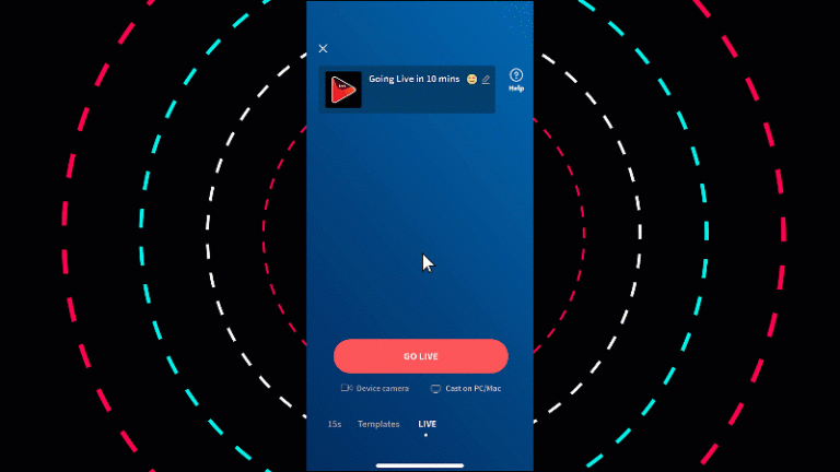 Live Stream on TikTok