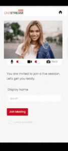 Join session from mobile phone in OneStream Version 7.0.2 Release