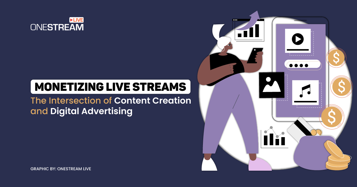 Monetizing live streams