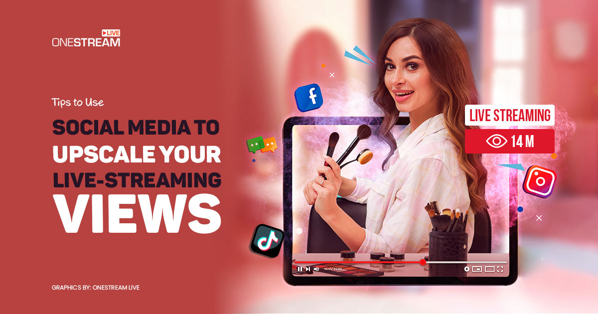 Strategies to boost livestream views through social media