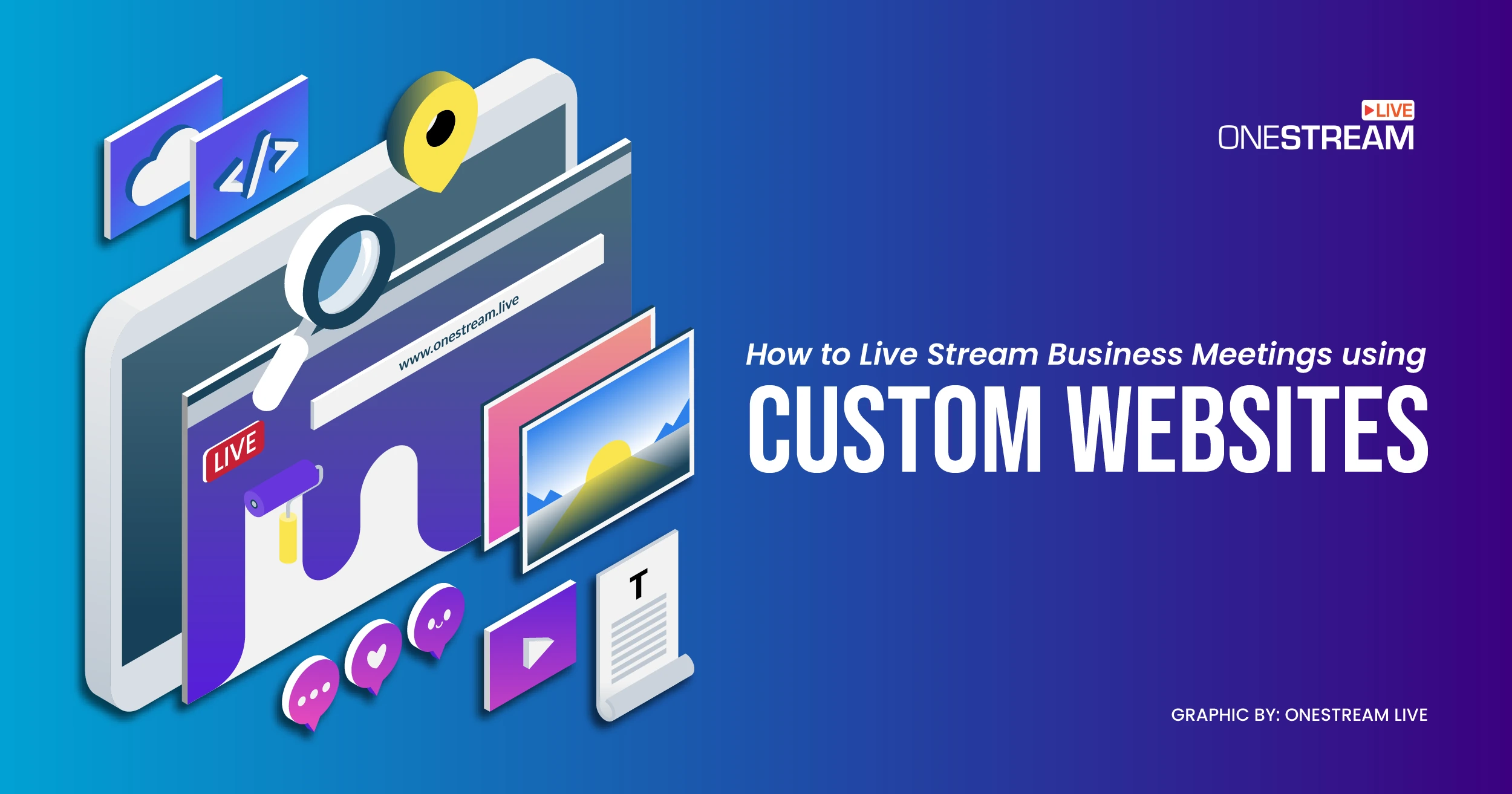 How to Live Stream Business Meetings Using Custom Websites