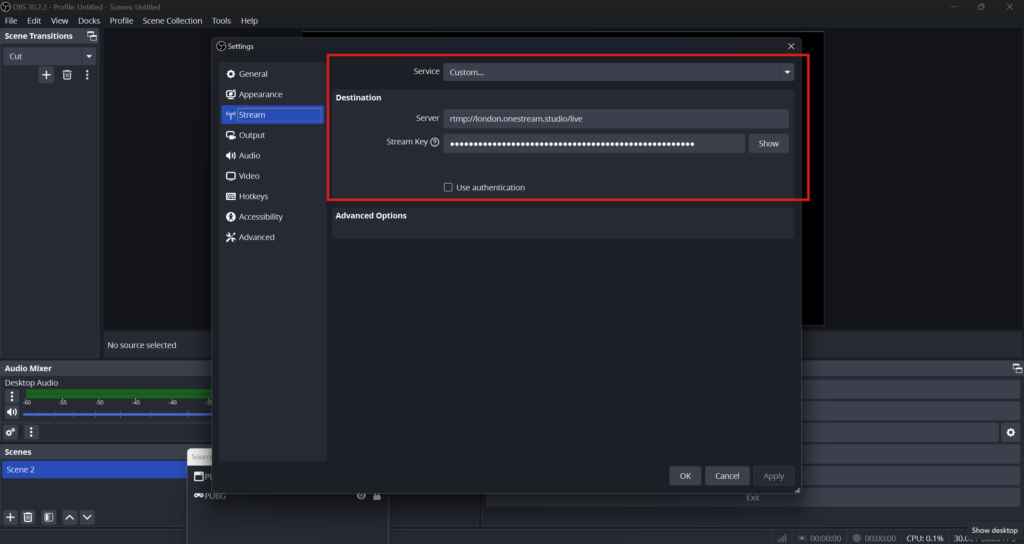 How to Live Stream PUBG Mobile Using OneStream Live