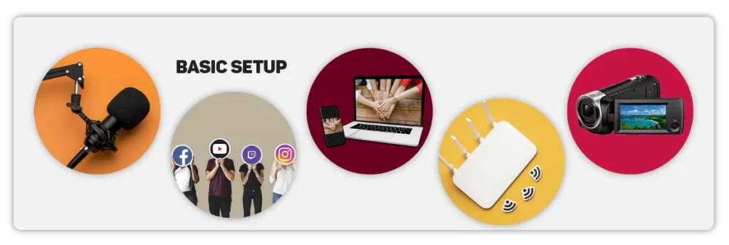 Basic Setup for Live Streaming