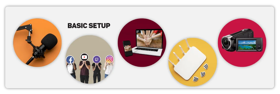 Basic Setup for Live Streaming