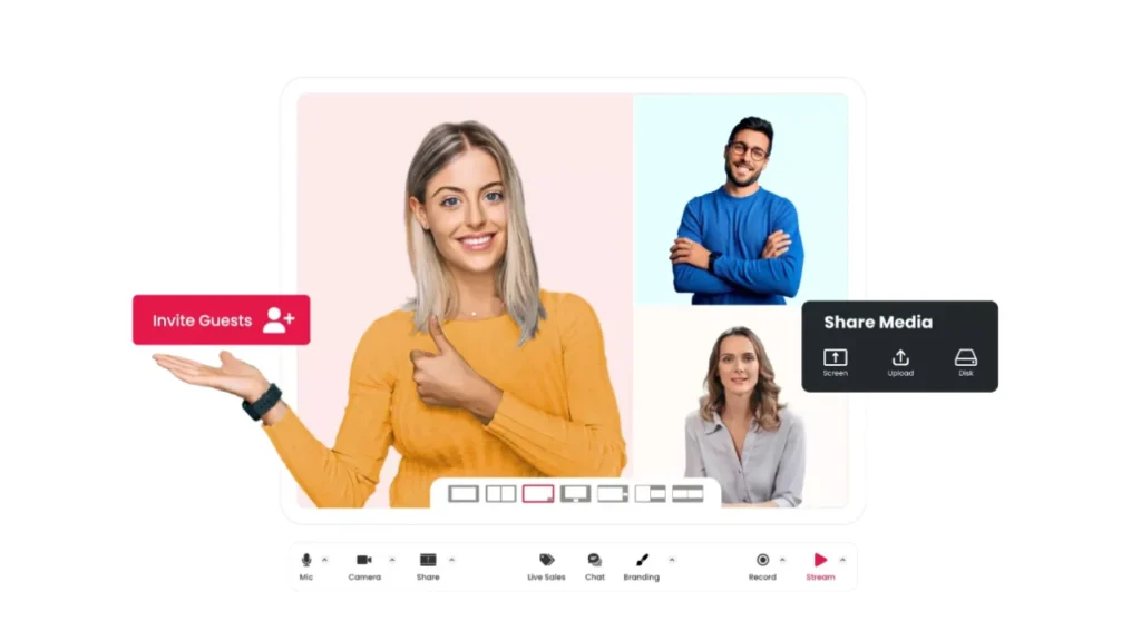 Record with Remote Guests using OneStream Live