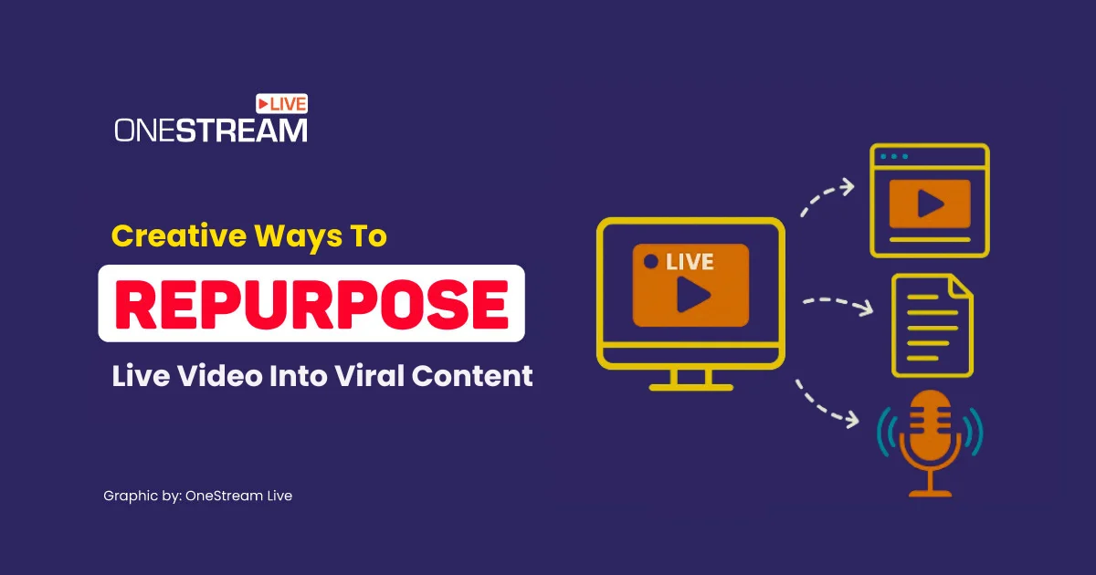 Smart Ways to Repurpose Live Video Into Viral Content