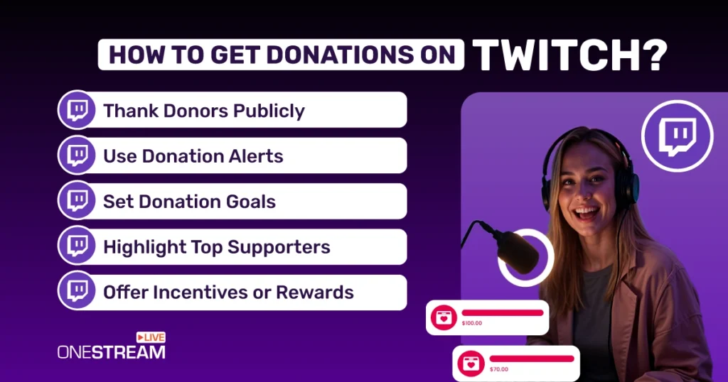 How to Get Donations on Twitch (Tips for Streamers)