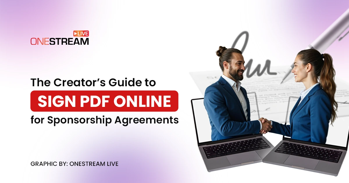 How Creators Can Securely Sign PDF Online for Brand Deals