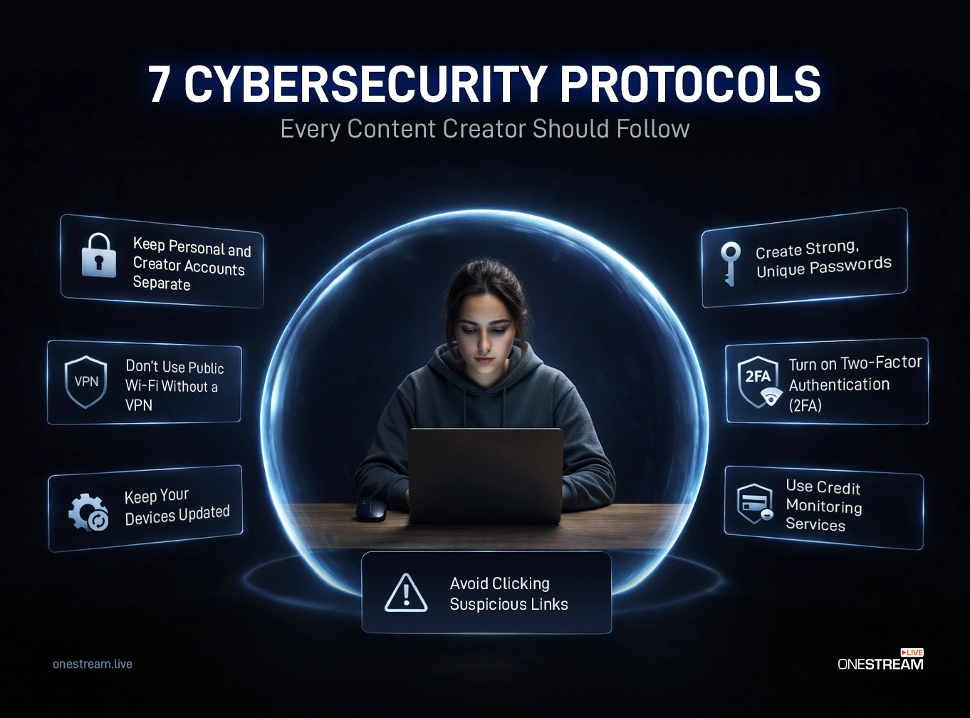 How to Avoid Identity Theft: 7 Cybersecurity Protocols Every Content Creator Should Follow