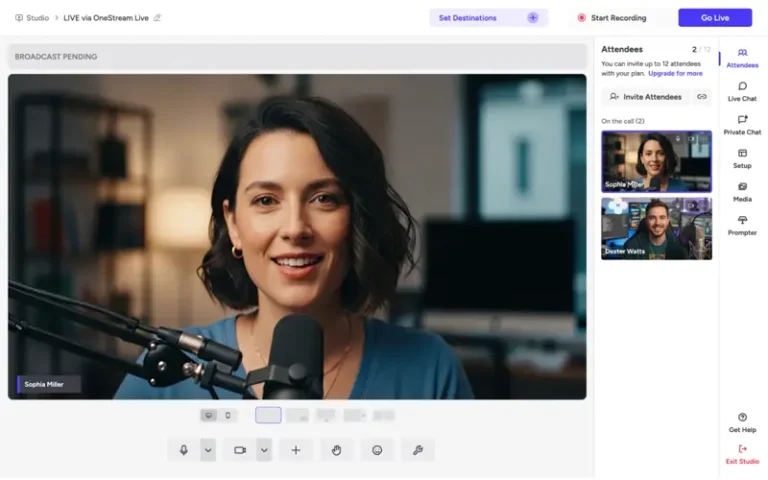 Live Studio - professional live streaming software with multi-camera support