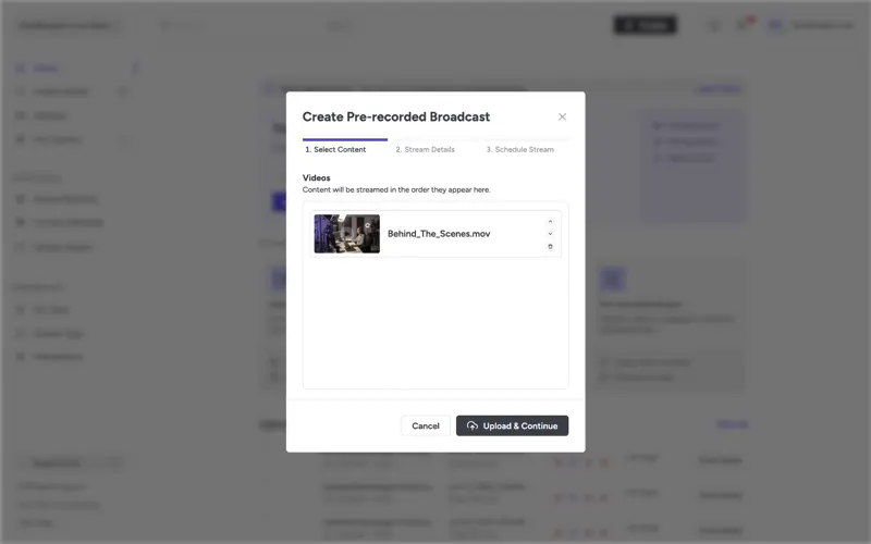 Pre-recorded live streaming - automated 24/7 YouTube live stream broadcasts