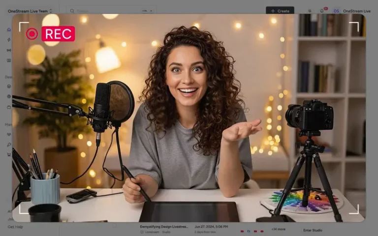 Pre-Recorded live stream dashboard—upload stream a pre recorded video and engage viewers
