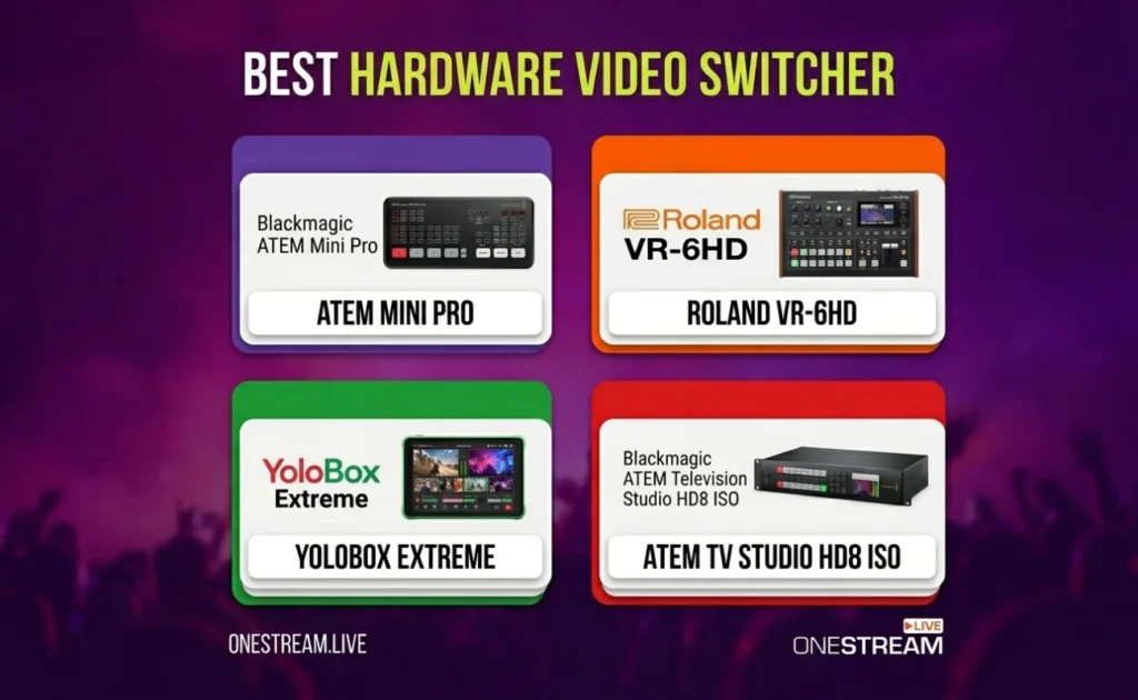 Best hardware video switcher