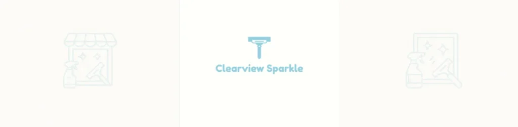 Clearview Sparkle logo made using Logopony