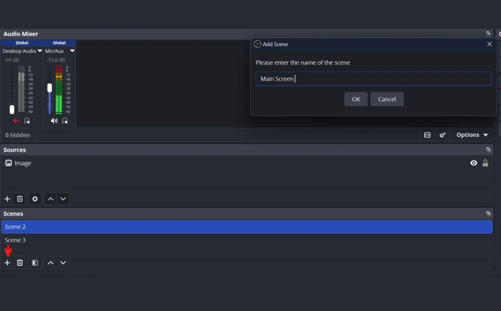 How to Create a New Scene in OBS Studio
