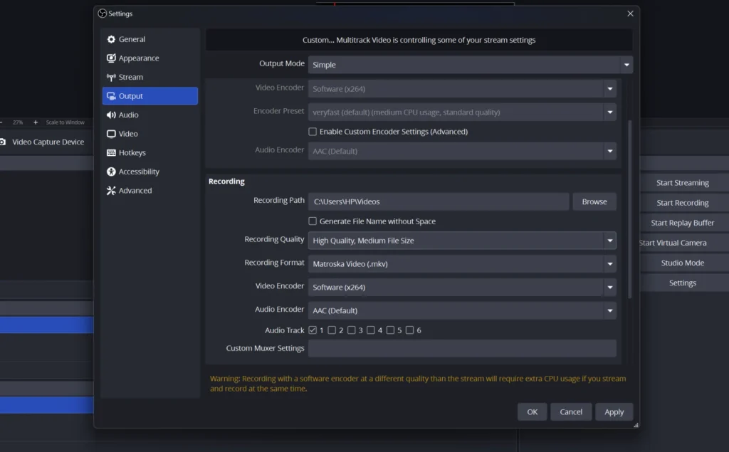 How to Set Up OBS for Recording