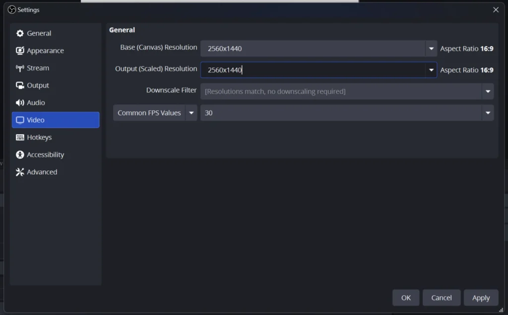 How to Set Up Twitch 2K Streaming step 1
