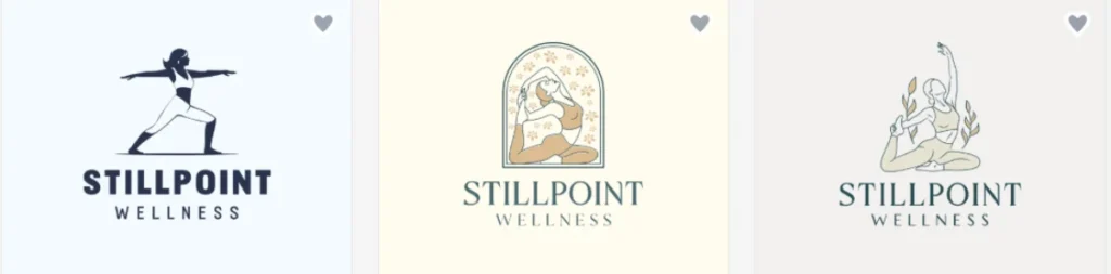 Stillpoint Wellness (meditation studio) logo made using the best AI Logo generation tool