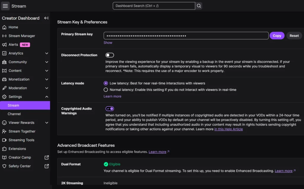 How to Connect OBS to Twitch