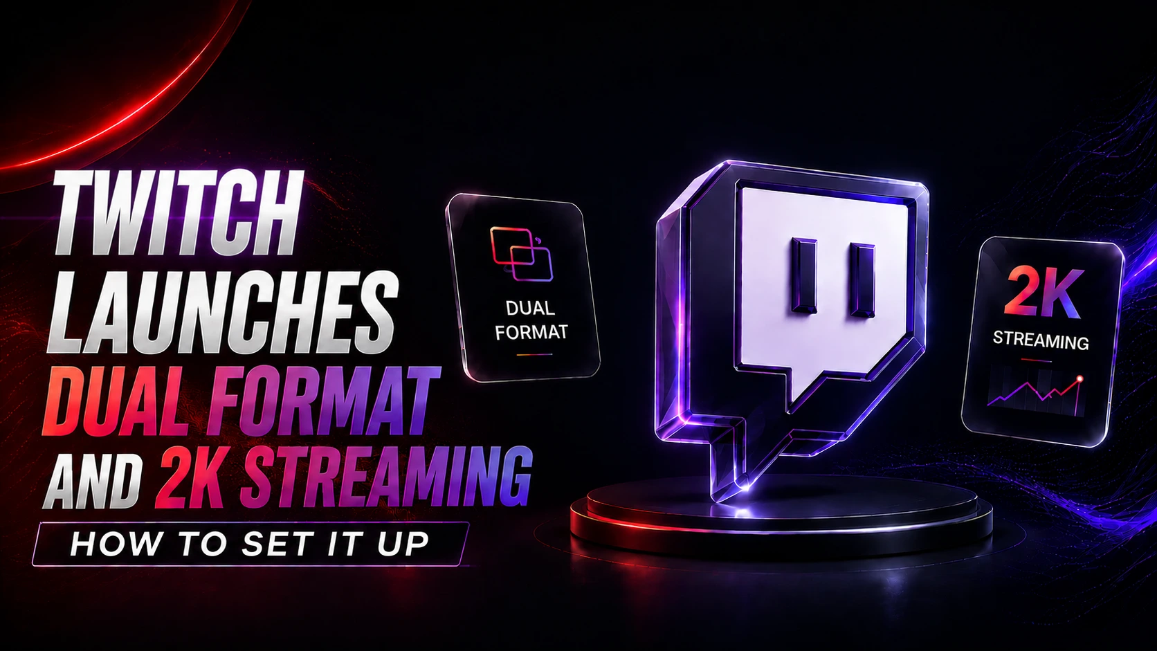 Twitch 2K Streaming and Dual Format: How to Set It Up