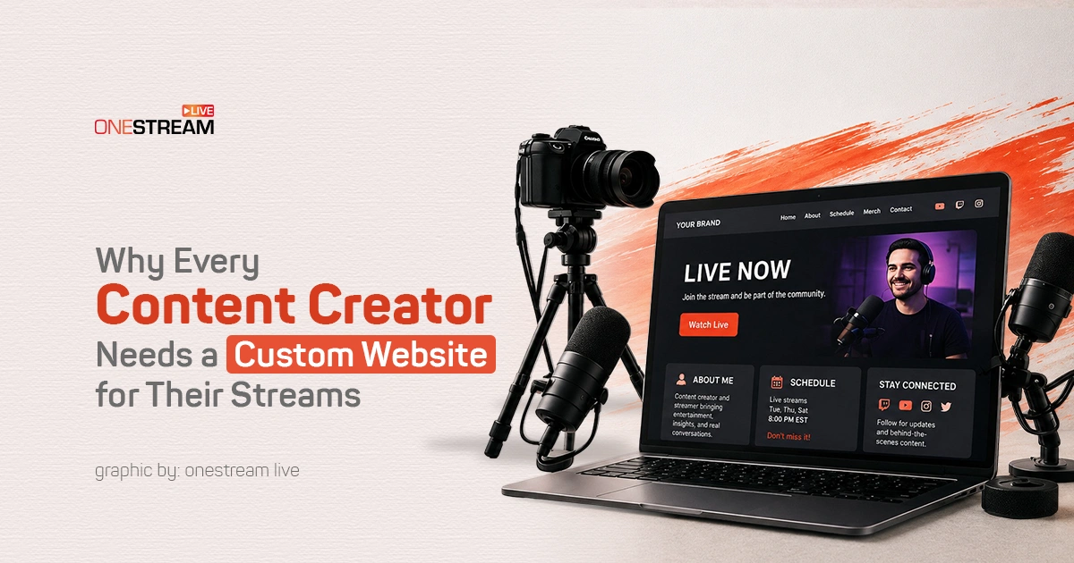 Why Every Content Creator Should Build a Custom Website