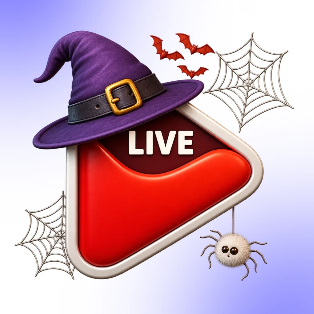 Halloween live streaming for celebrating and hosting spooky online events with OneStream Live
