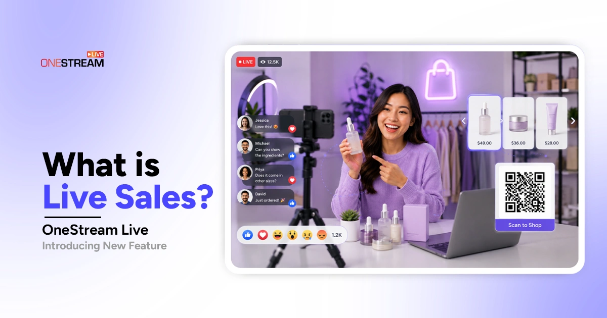 Introducing Live Sales feature by OneStream Live