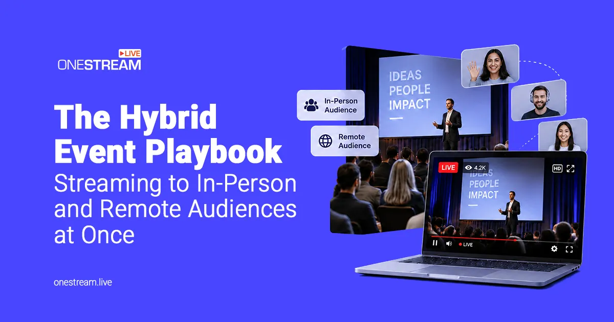 Hybrid event production tips