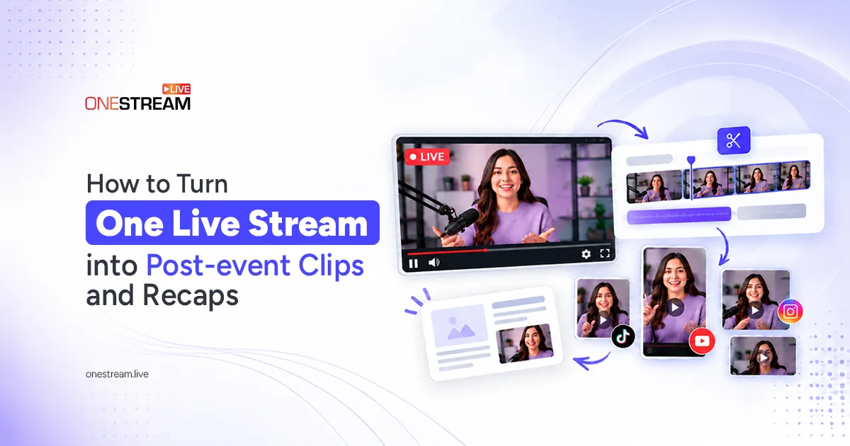How to clip streams and turn one live stream into a week of clips